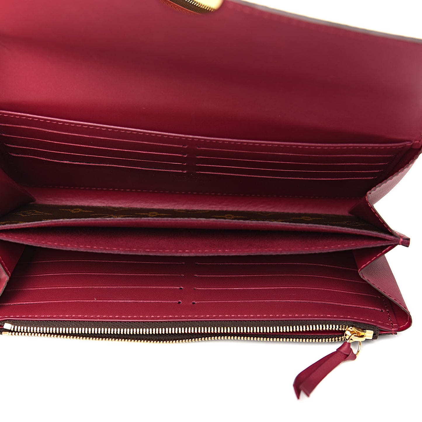 Monogram Flore Wallet Fuchsia