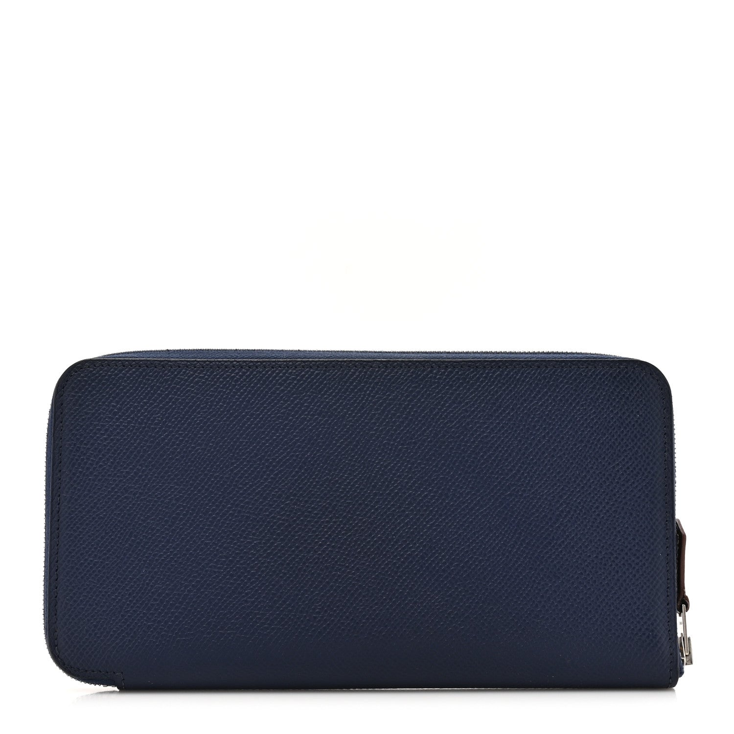 Hermes Epsom Silk'In Wallet Bleu Saphir 1 of 8