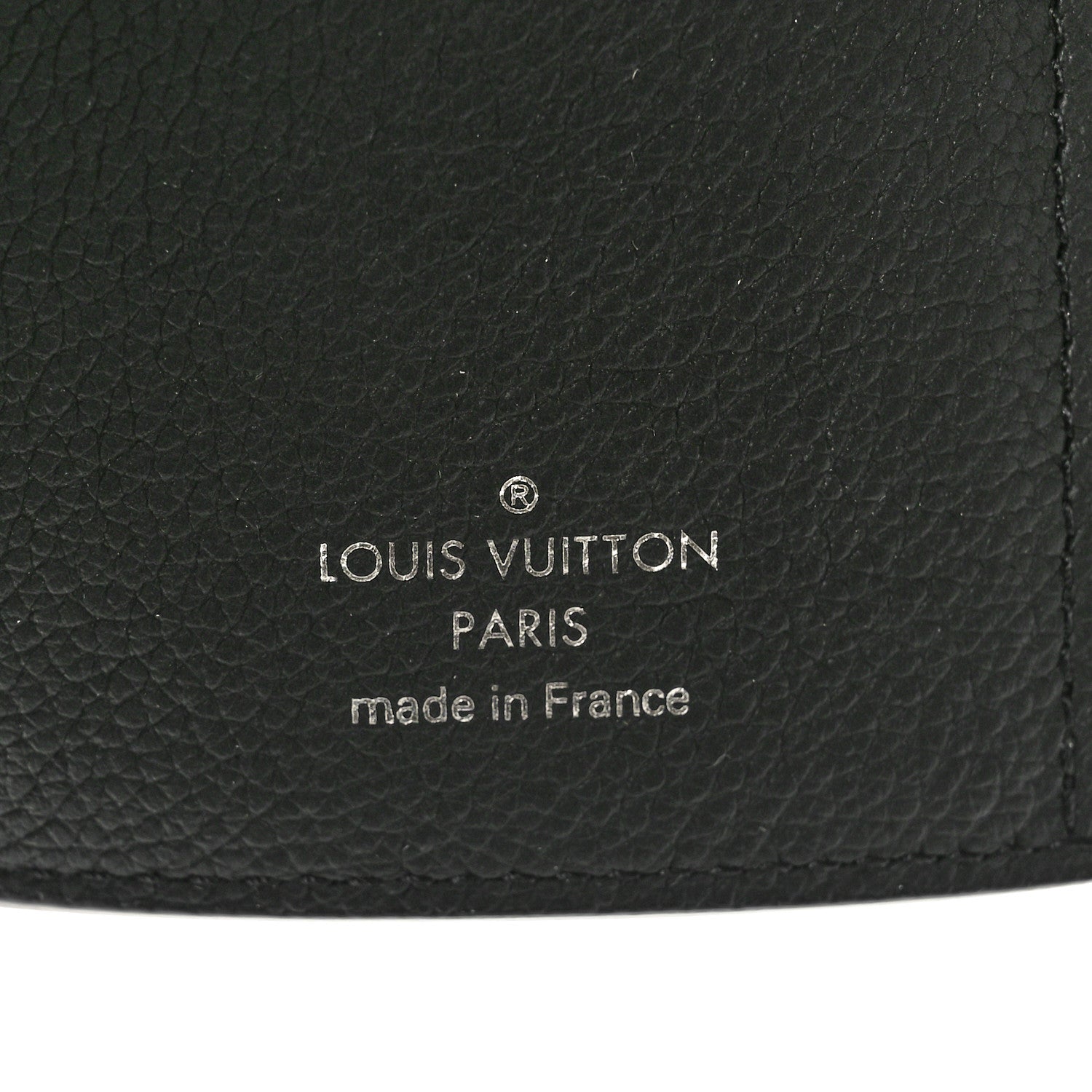 Louis Vuitton Soft Calfskin My Lockme Compact Wallet Black 6 of 7
