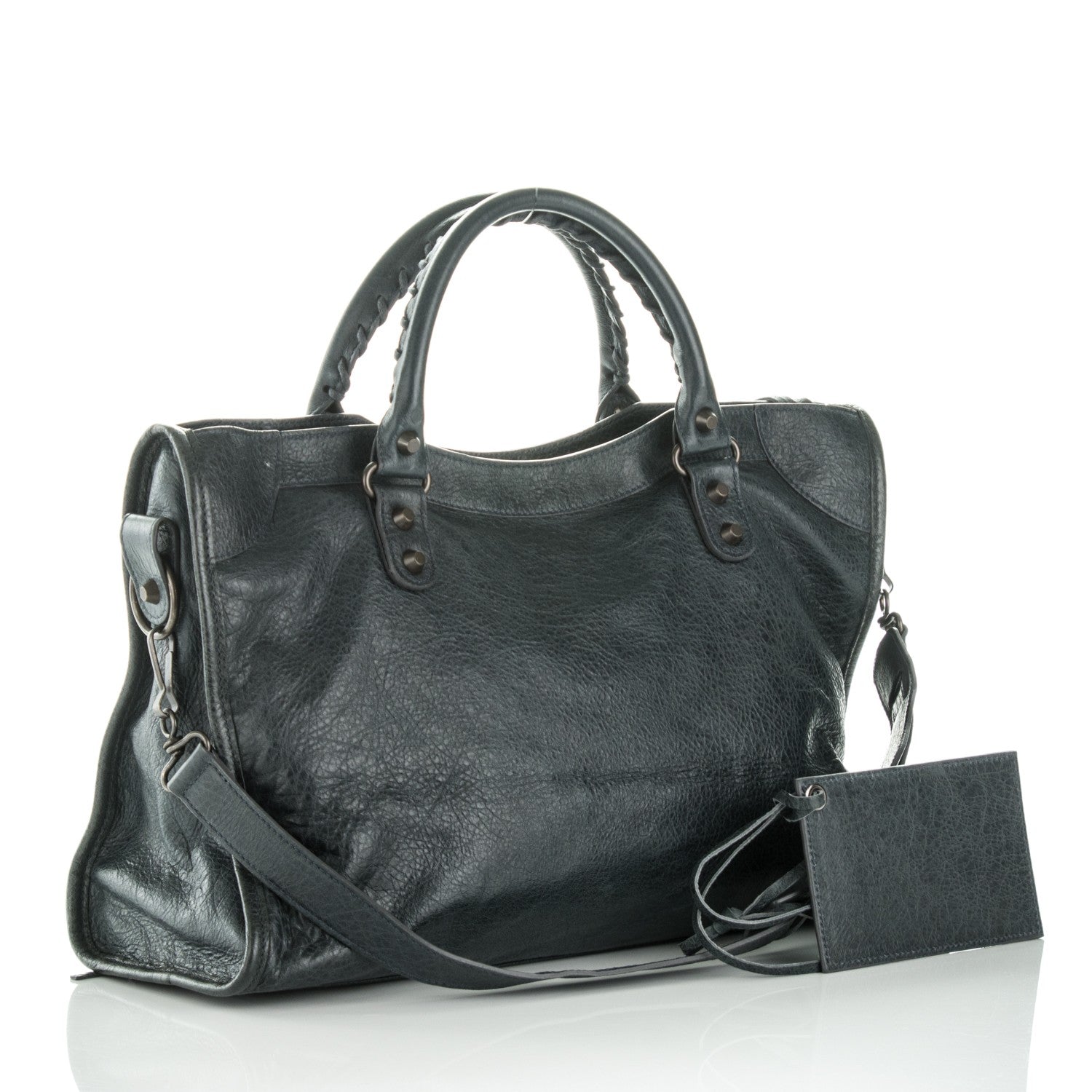 Balenciaga Agneau Classic Hardware City Anthracite 3 of 8