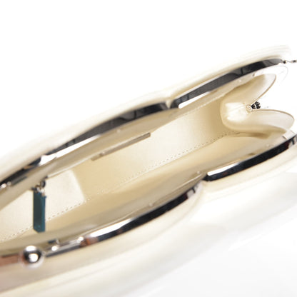 Chanel Plexiglass Brasserie Gabrielle Plates Minaudiere White 5 of 10
