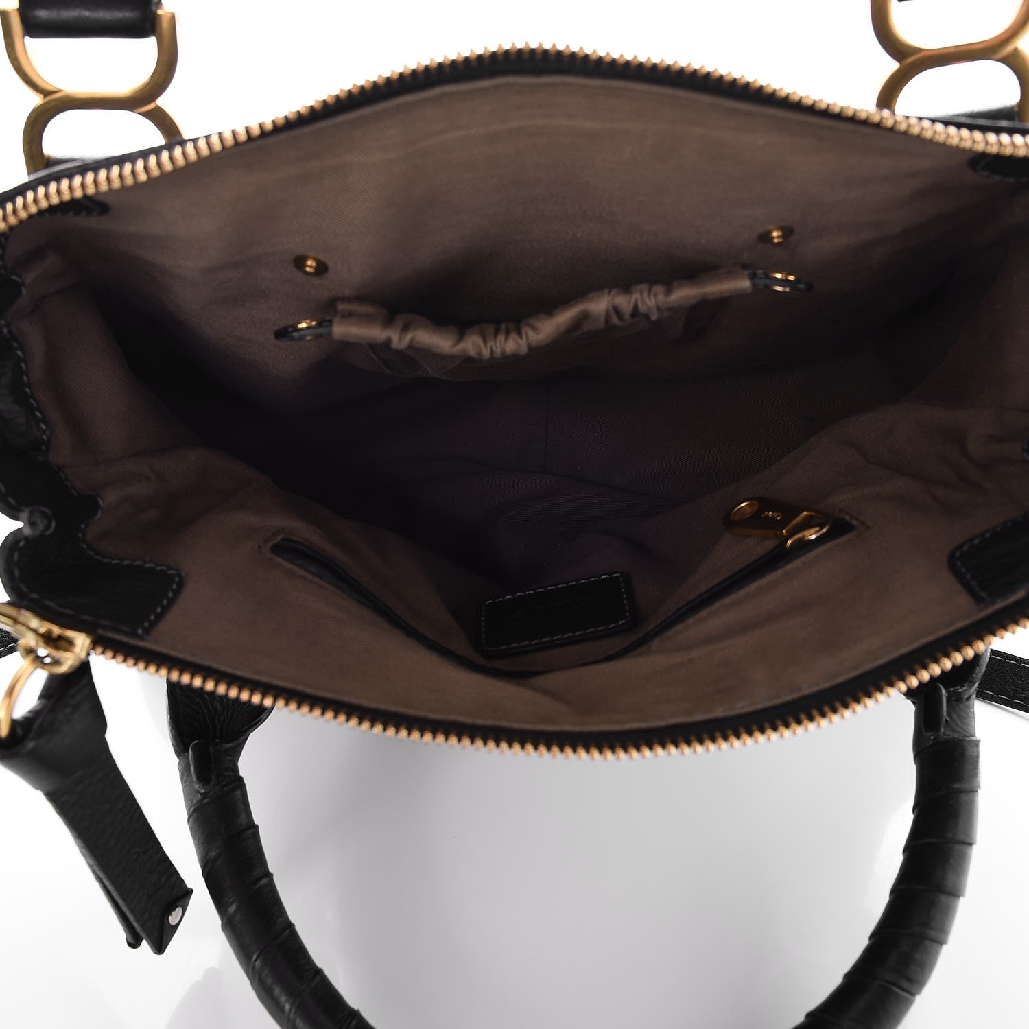 Chloe Calfskin Medium Marcie Satchel Black 6 of 8