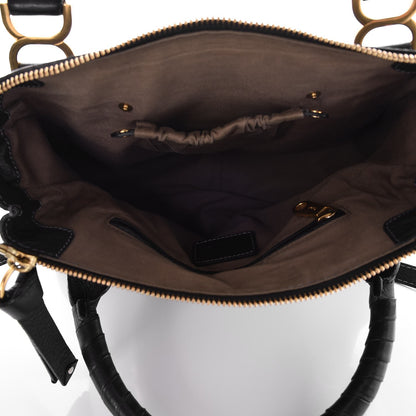 Chloe Calfskin Medium Marcie Satchel Black 6 of 8