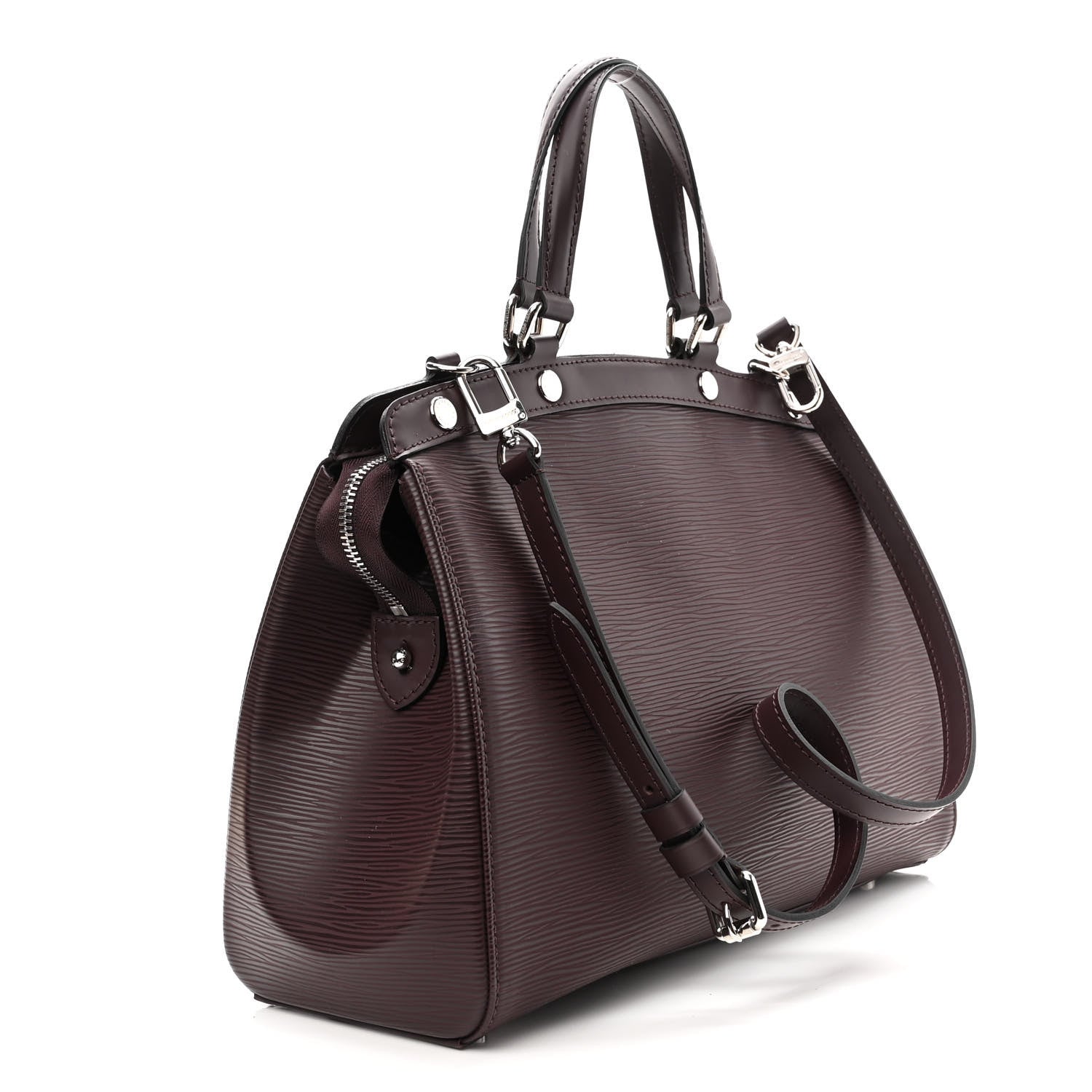 Louis Vuitton Epi Brea MM Plumb 3 of 11