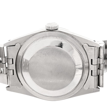 Rolex Stainless Steel 36mm Oyster Perpetual Datejust Watch Silver Tapestry 16220 4 of 4