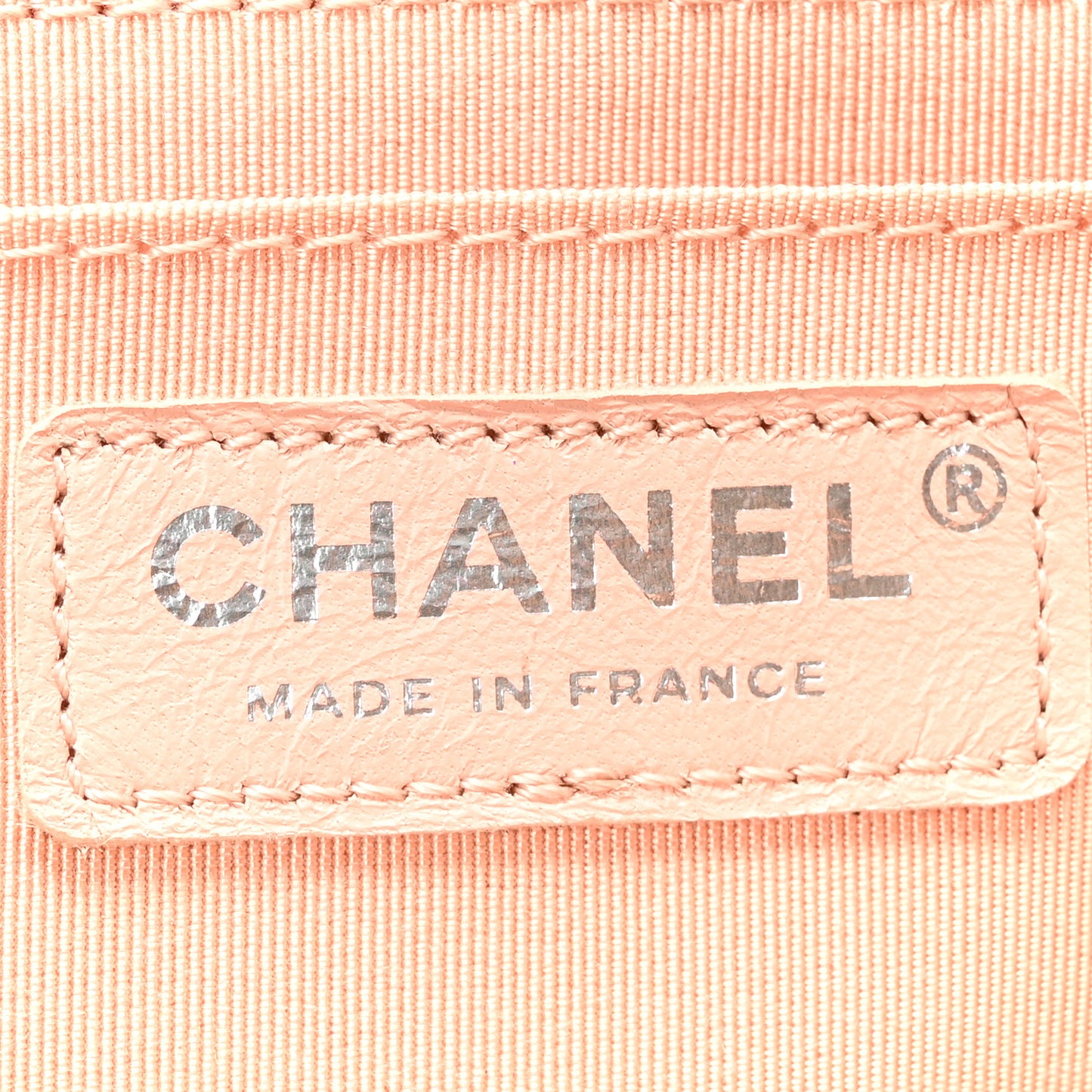 Caviar Chevron Quilted Small Single Flap Light Pink