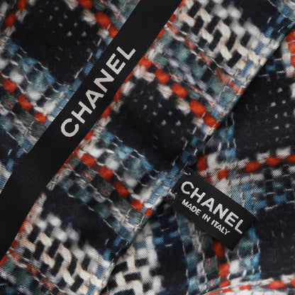 Chanel Silk CC Square Scarf Multicolor 4 of 4