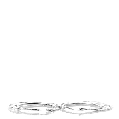 Louis Vuitton JOHN HARDY Sterling Silver Large Naga Lace Hoop Earrings 3 of 4