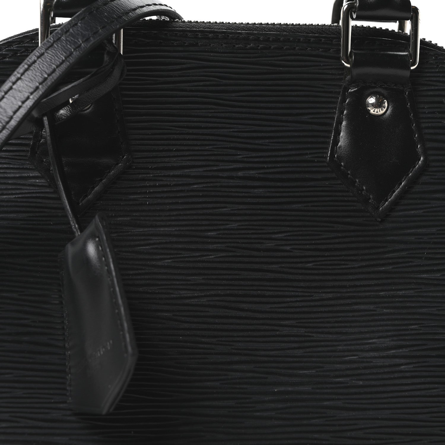 Louis Vuitton Epi Alma BB Black Black 7 of 9