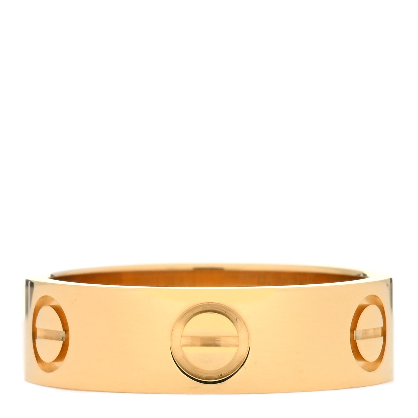 18K Yellow Gold 5.5mm LOVE Ring 53 6.5