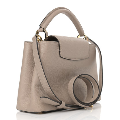 Louis Vuitton Taurillon Capucines BB Galet 3 of 14