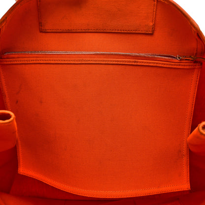 Hermes Toile Cabag 39 Orange 10 of 17