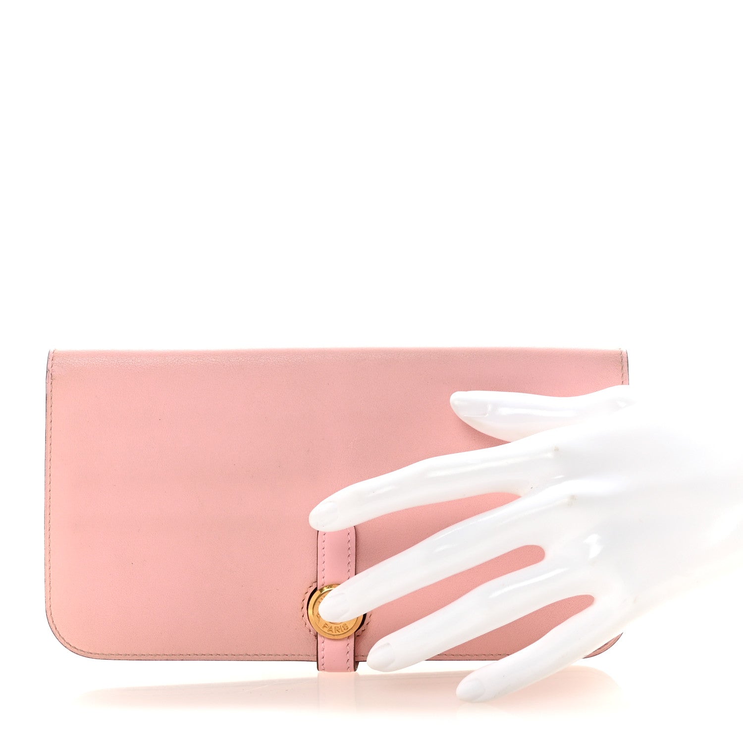 Hermes Swift Dogon Recto Verso Wallet Rose Sakura 2 of 7