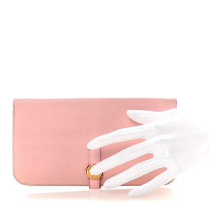 Hermes Swift Dogon Recto Verso Wallet Rose Sakura 2 of 7