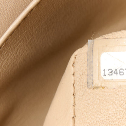 Chanel Caviar Quilted Medium Double Flap Beige 8 of 11