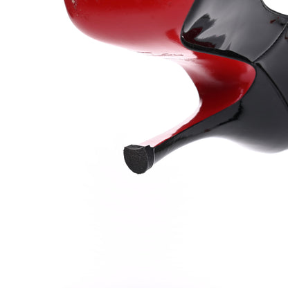 Christian Louboutin Patent Maryl 120 Pumps 36 Black Red 10 of 15