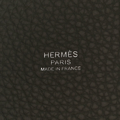 Hermes Taurillon Clemence Picotin Lock 18 PM Gris Meyer 6 of 11