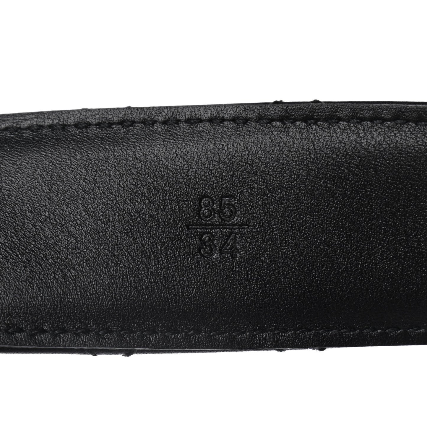 Lambskin Quilted CC Chain Belt 85 34 Black