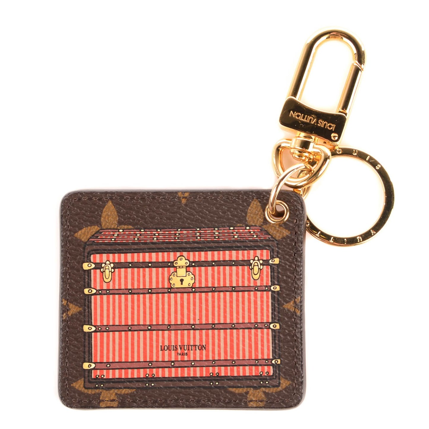 Monogram Trunks and Locks Bag Charm