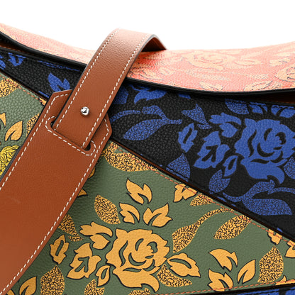 Loewe Calfskin Printed Medium Paula's Ibiza Patchwork Puzzle Bag Multicolor 7 of 9