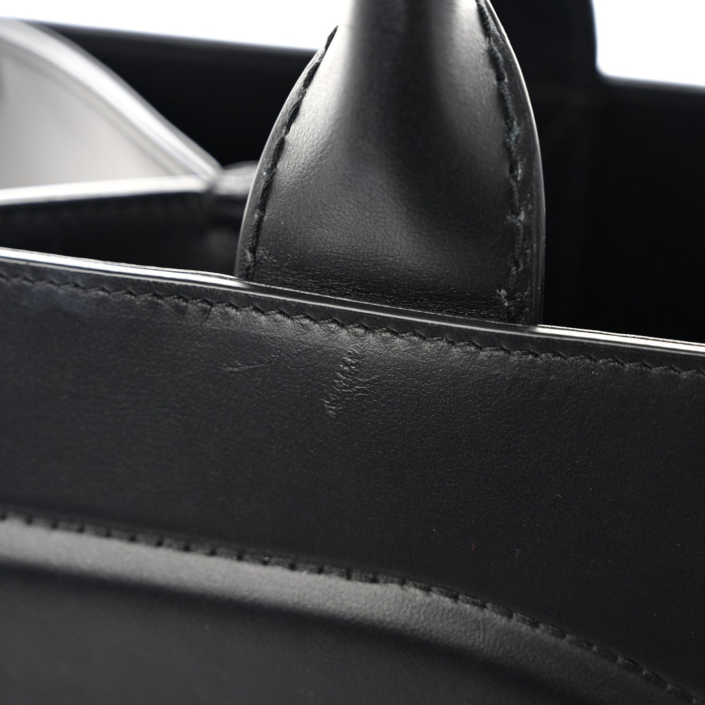 Calfskin Small DG Daily Shopper Tote Black
