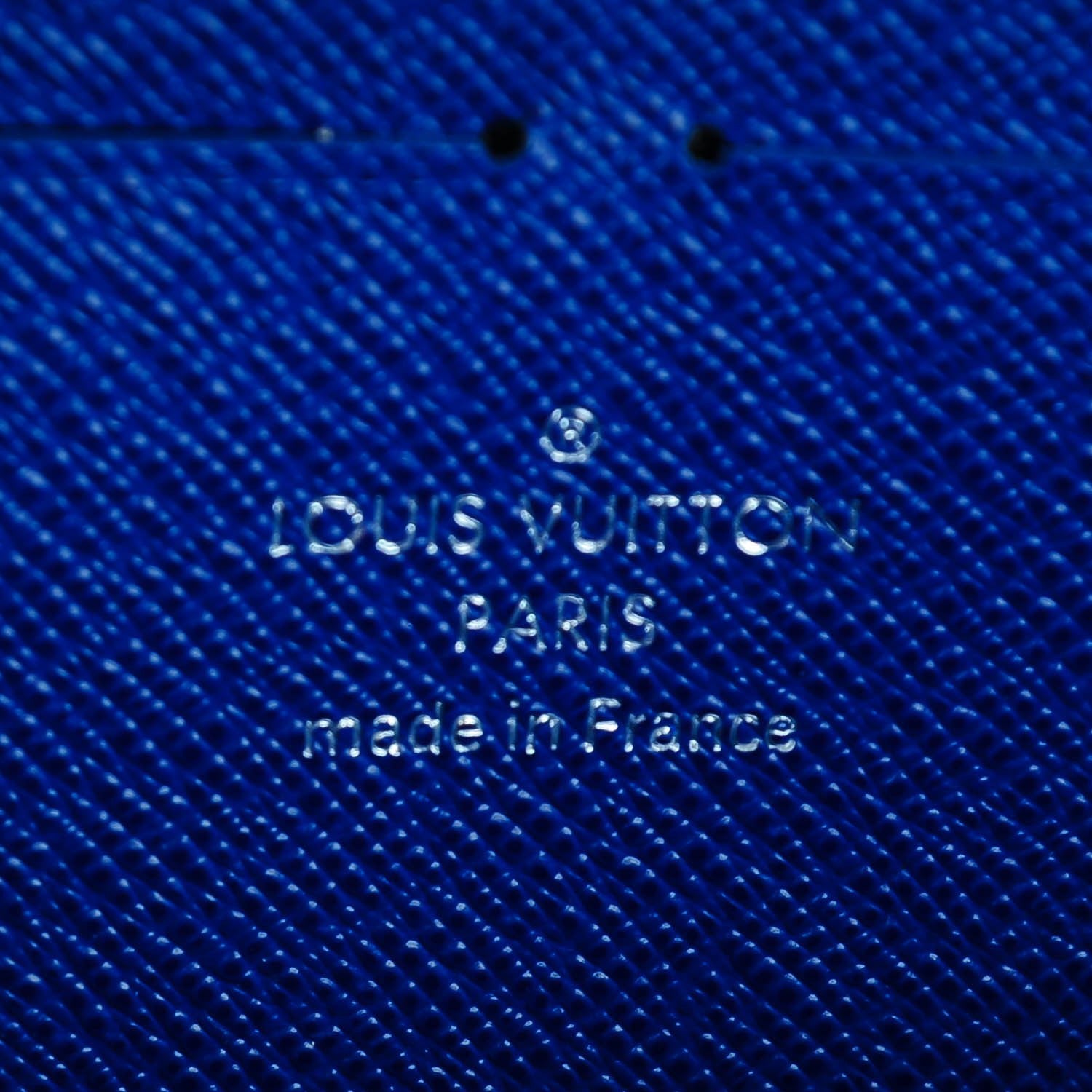 Louis Vuitton Epi Zippy Wallet Blueberry 6 of 7