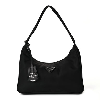 Prada Tessuto Nylon Mini Re-Edition 2000 Bag Black 1 of 9