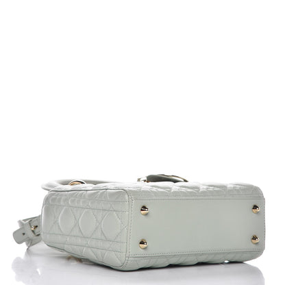 Christian Dior Lambskin Cannage Small My Lady Dior Pistachio 4 of 14