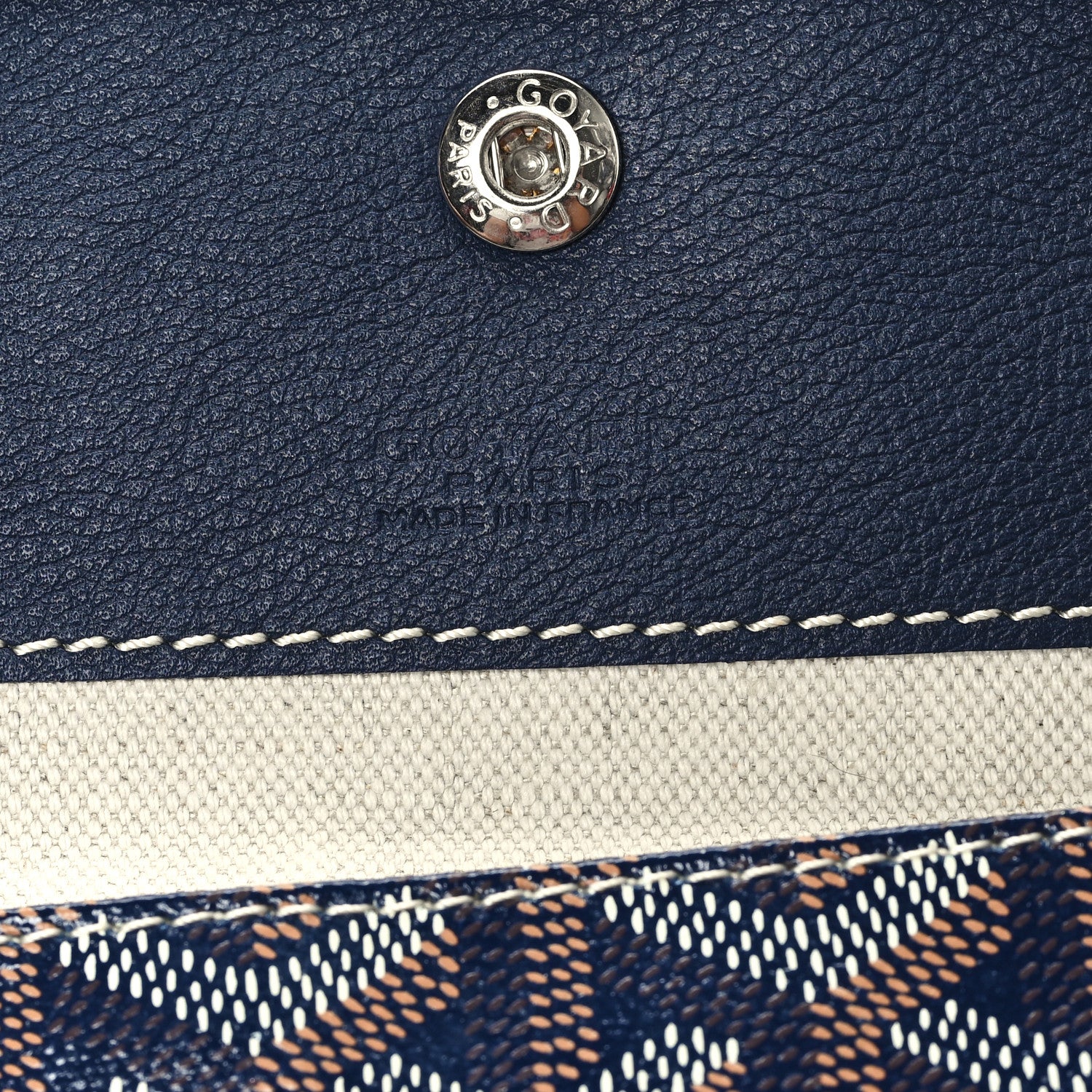 Goyard Goyardine Saint Louis GM Navy 7 of 12