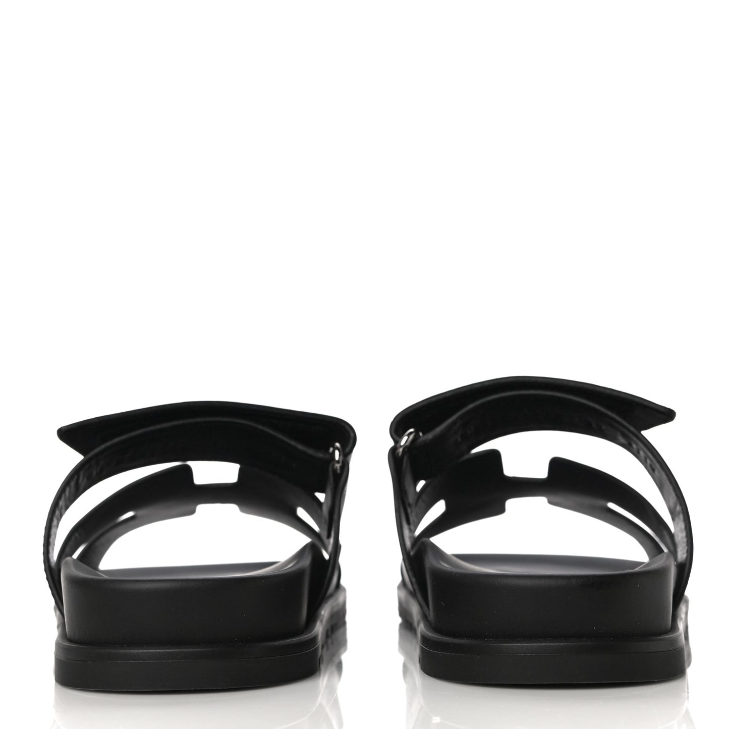 Calfskin Womens Chypre Sandals 37 Black