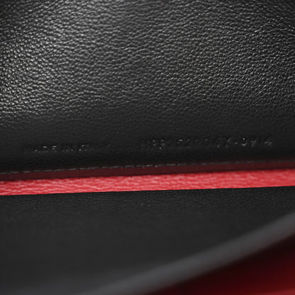 Saint Laurent Chevre Belle De Jour Zip Around Wallet Rouge Orient 7 of 10