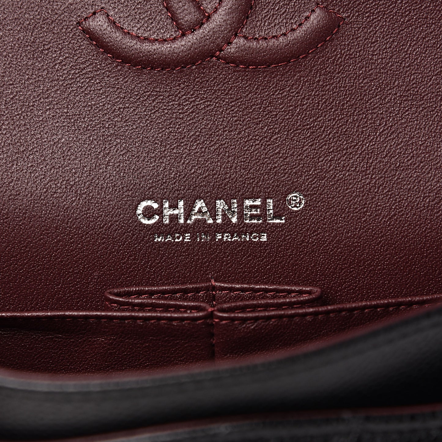Caviar Quilted Small Double Flap Black