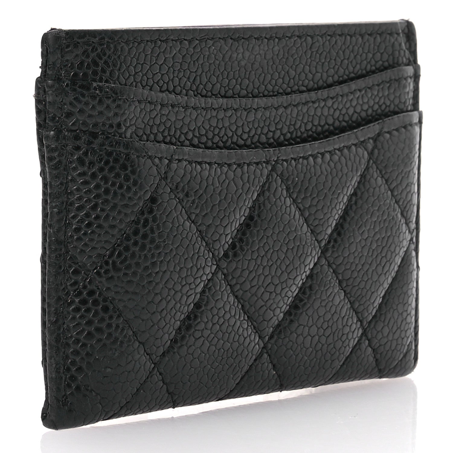 Chanel Caviar Quilted Card Holder Black 3 of 10