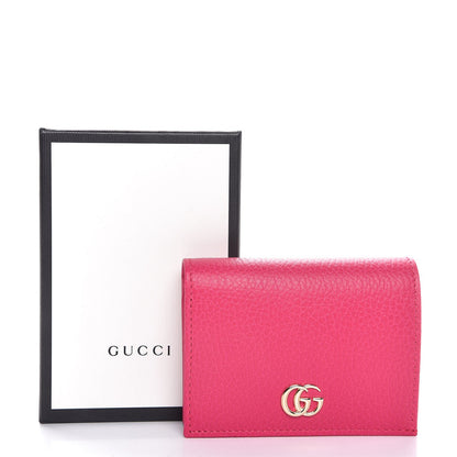 Gucci Dollar Calfskin GG Marmont Card Case Box Pink 9 of 9
