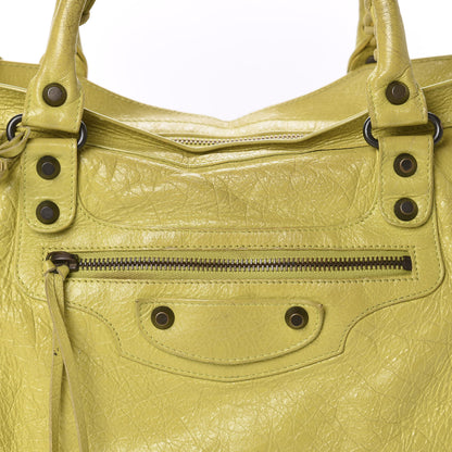 Balenciaga Agneau Classic Hardware City Jaune Poussin 18 of 20