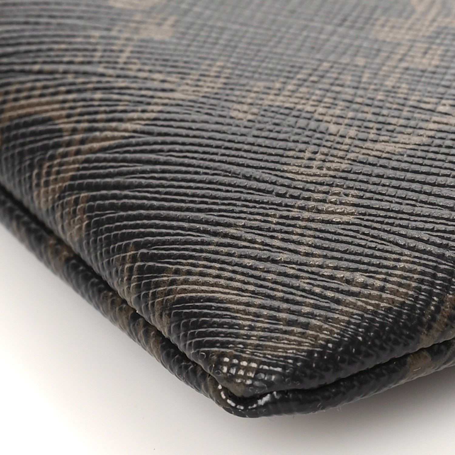 Celine Triomphe Canvas Pouch Black 7 of 8