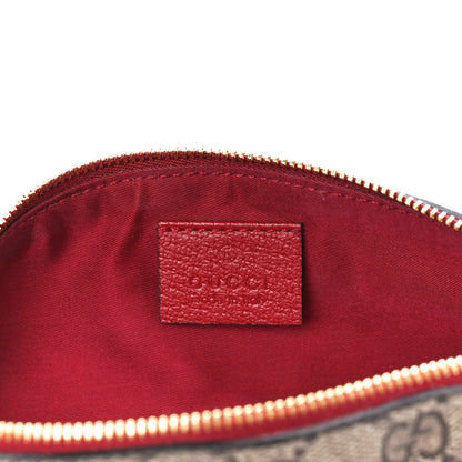 Gucci GG Supreme Monogram Cat Pencil Case Beige Ebony 6 of 10