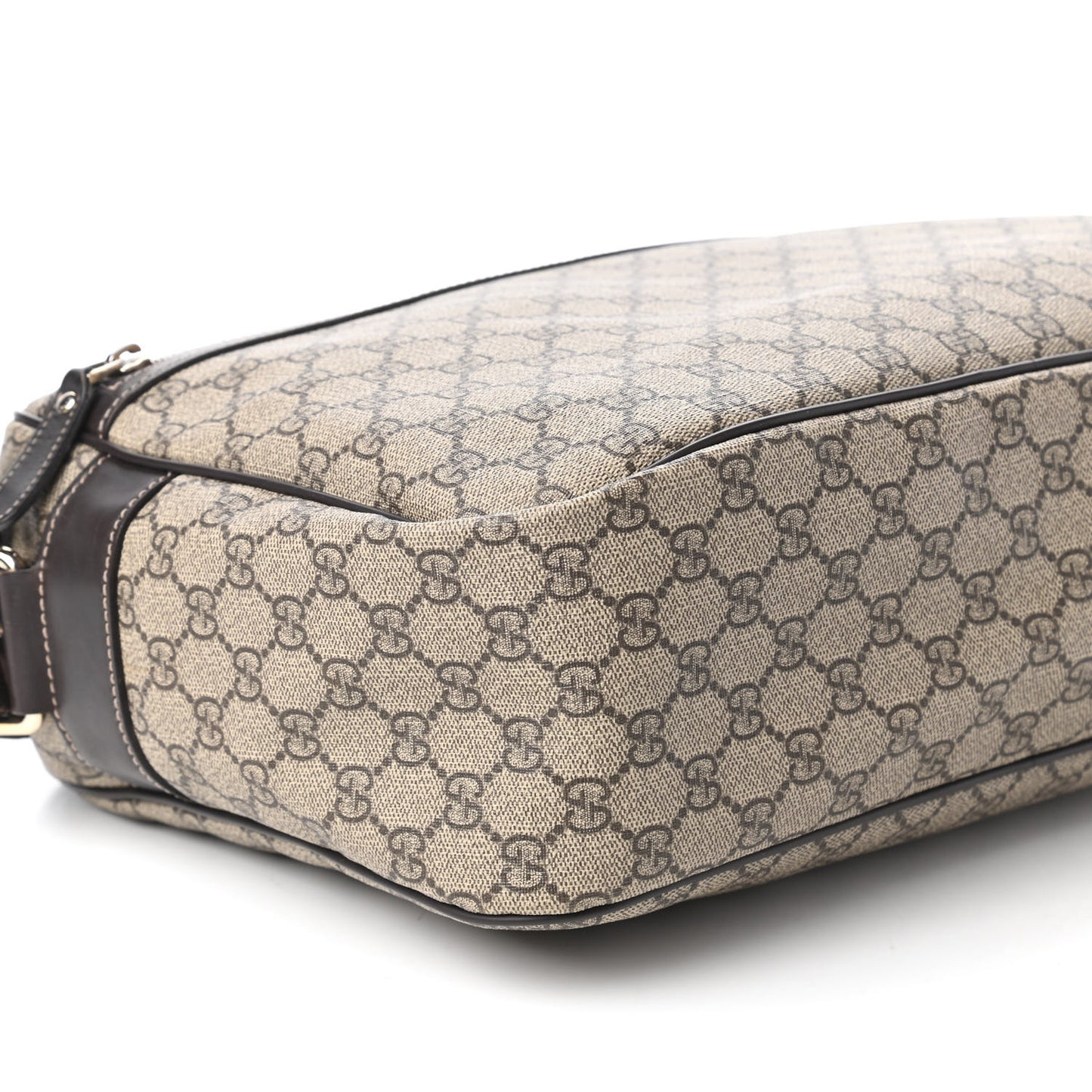 GG Plus Monogram Large Messenger Bag Dark Brown
