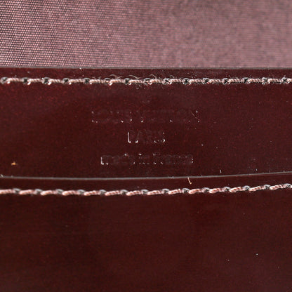 Louis Vuitton Patent Louise PM Chain Clutch Black 7 of 7