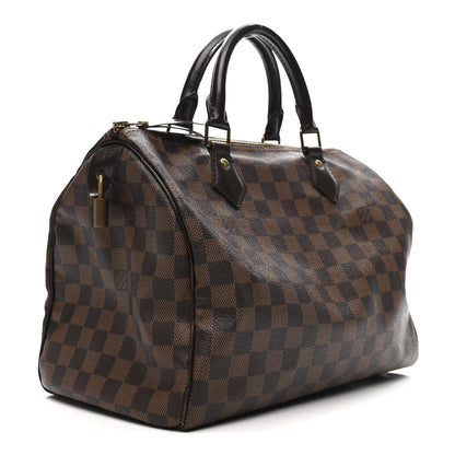 Louis Vuitton Damier Ebene Speedy 30 3 of 16