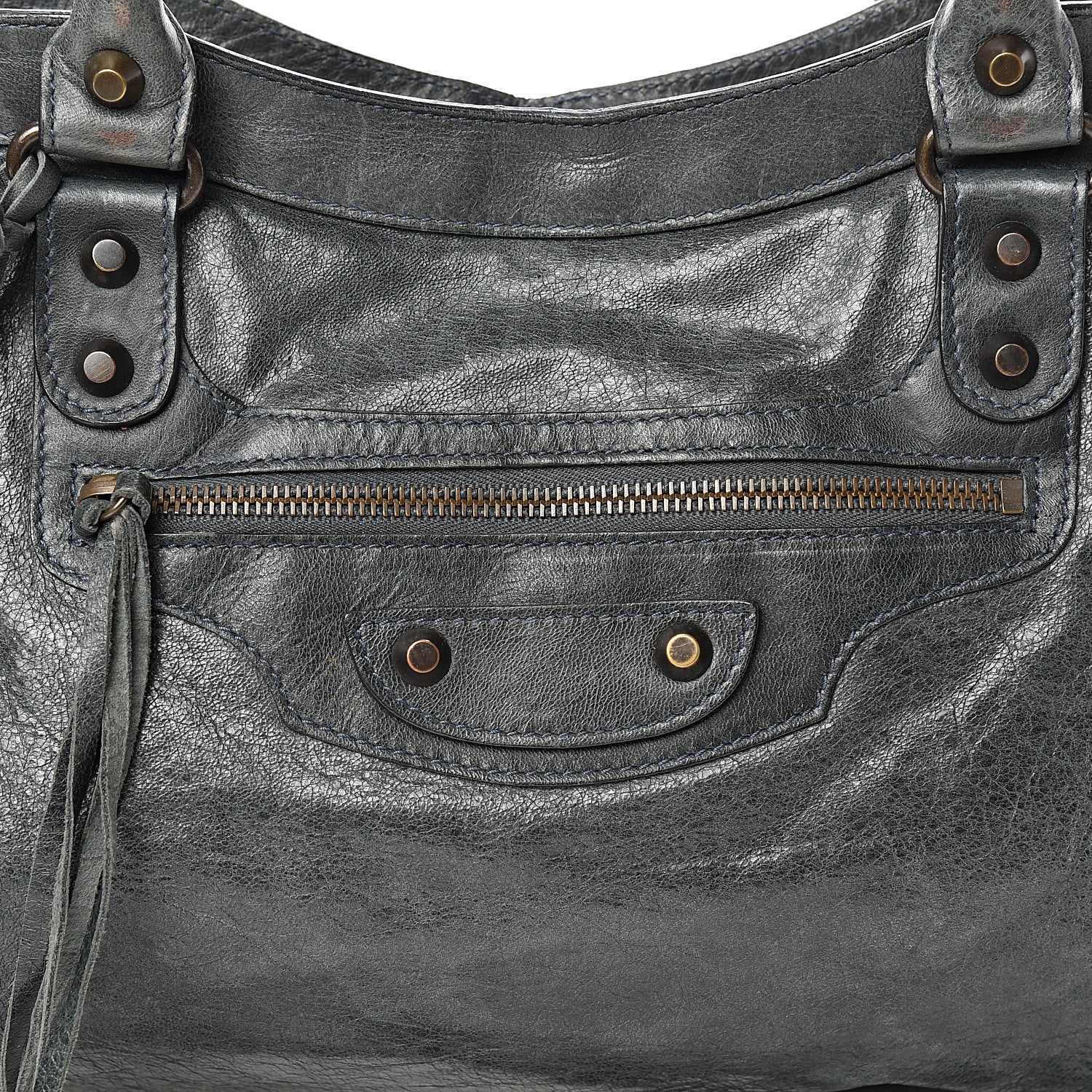 Balenciaga Agneau Classic Hardware City Anthracite 7 of 22