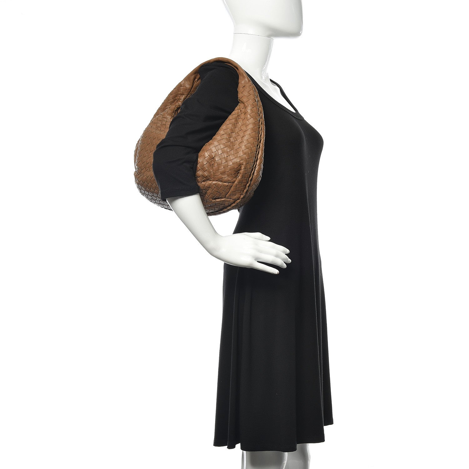 Bottega Veneta Nappa Intrecciato Medium Belly Veneta Hobo Brown Taupe 2 of 10