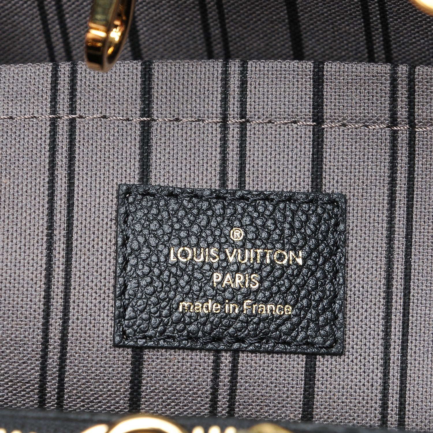 Louis Vuitton Empreinte Montaigne GM Black 7 of 8