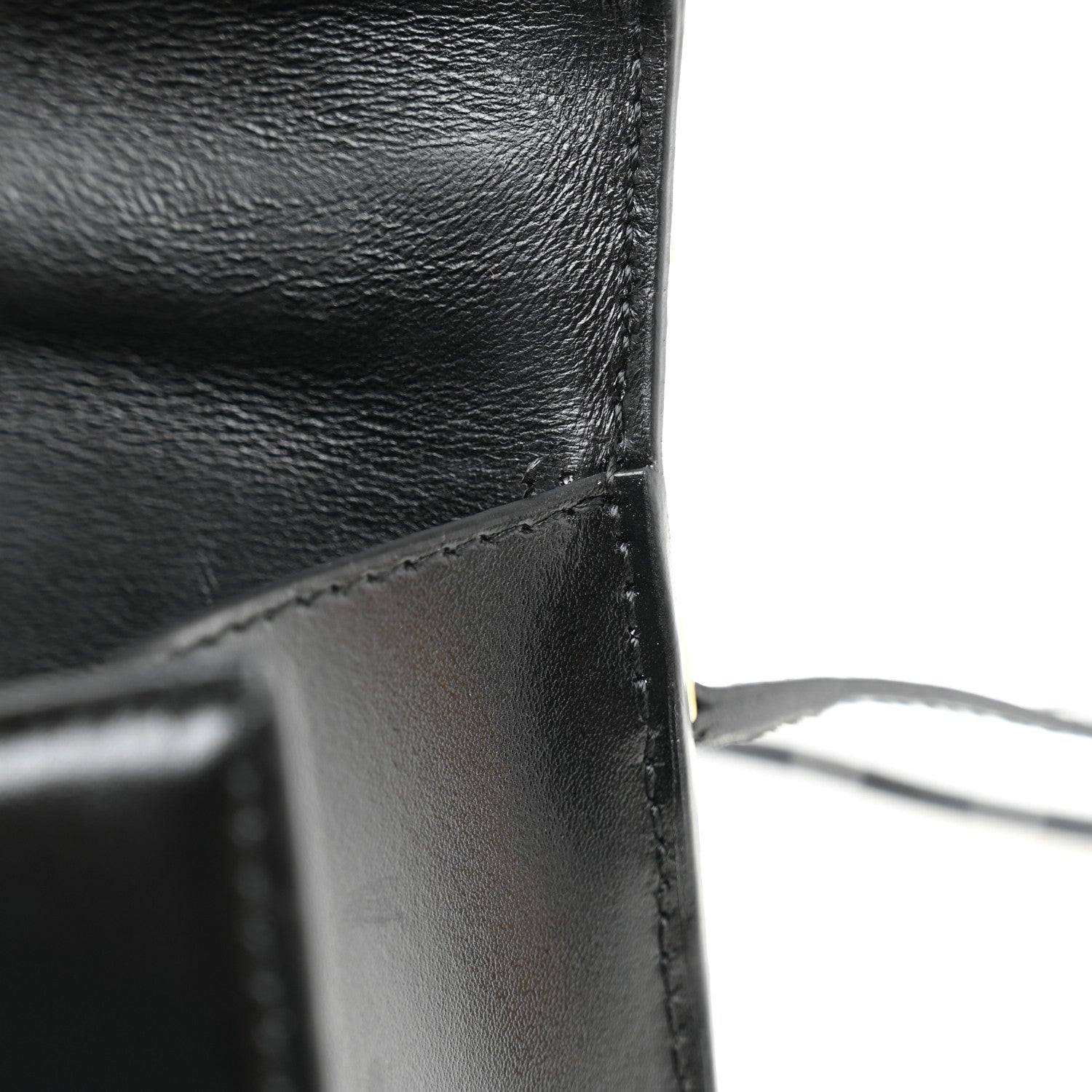 Balenciaga Shiny Box Calfskin Hourglass Top Handle Bag XS Black 7 of 10