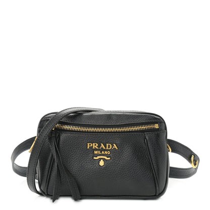 Prada Vitello Daino Belt Bag Black 1 of 9