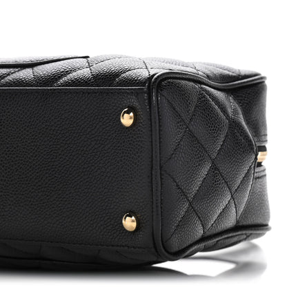 Chanel Caviar Quilted Small Bowler Black 9 of 9