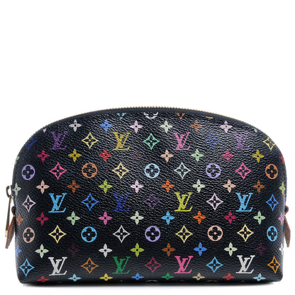 Louis Vuitton Mini Multicolor Cosmetic Pouch Black 1 of 7