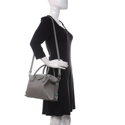 Givenchy Soft Calfskin Small Antigona Pearl Grey 2 of 9