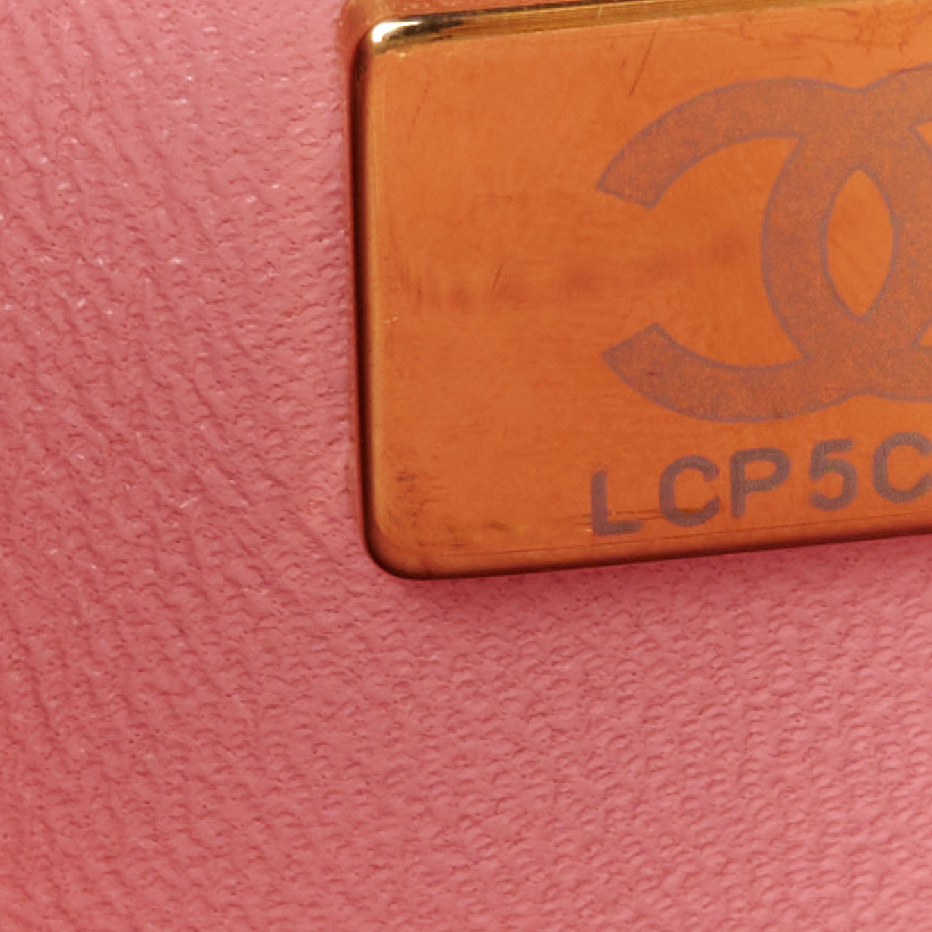 Chanel Pearly Lambskin Ombre Quilted Medium Double Flap Pink 8 of 11