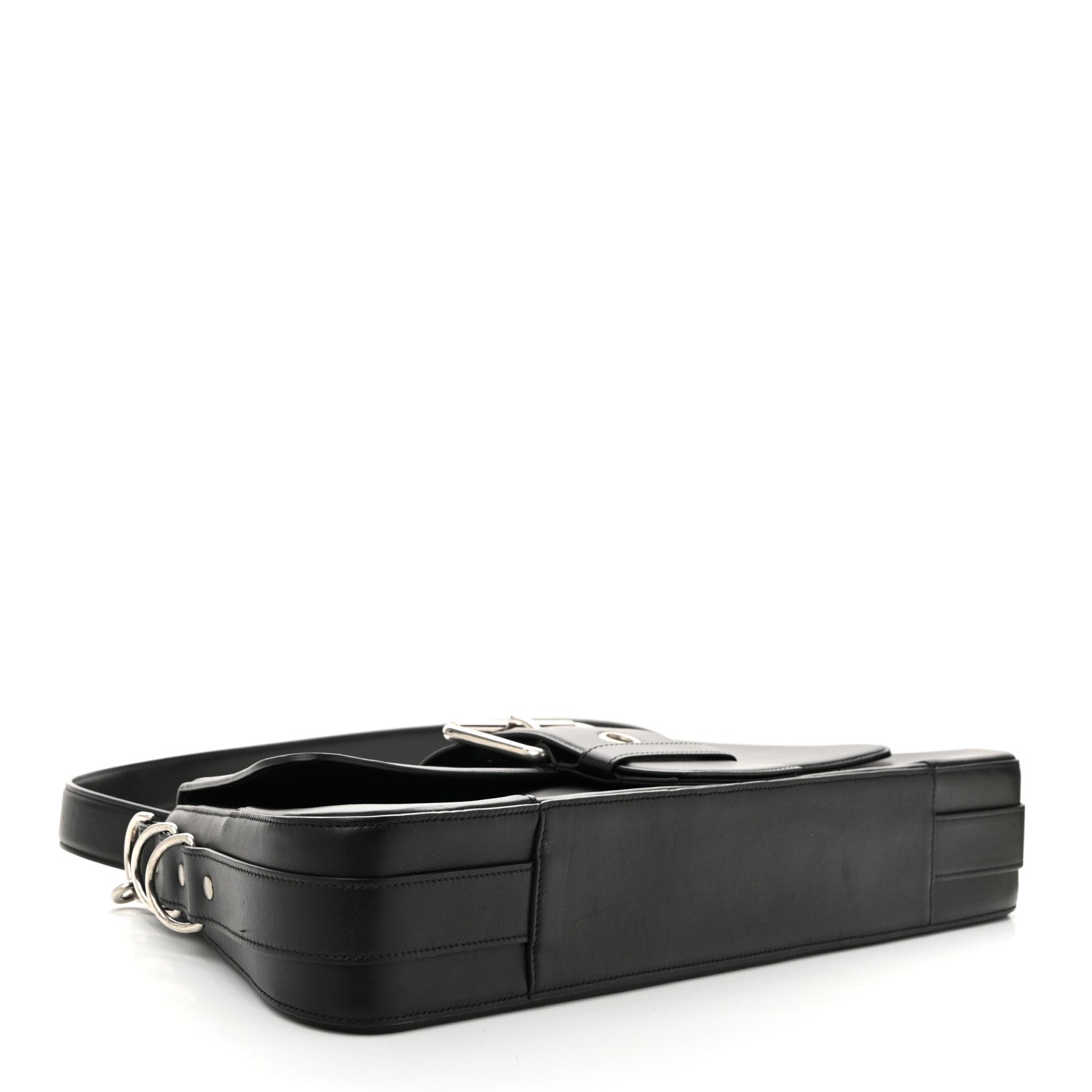 Balenciaga Smooth Calfskin Large Lindsay Shoulder Bag Black 4 of 10